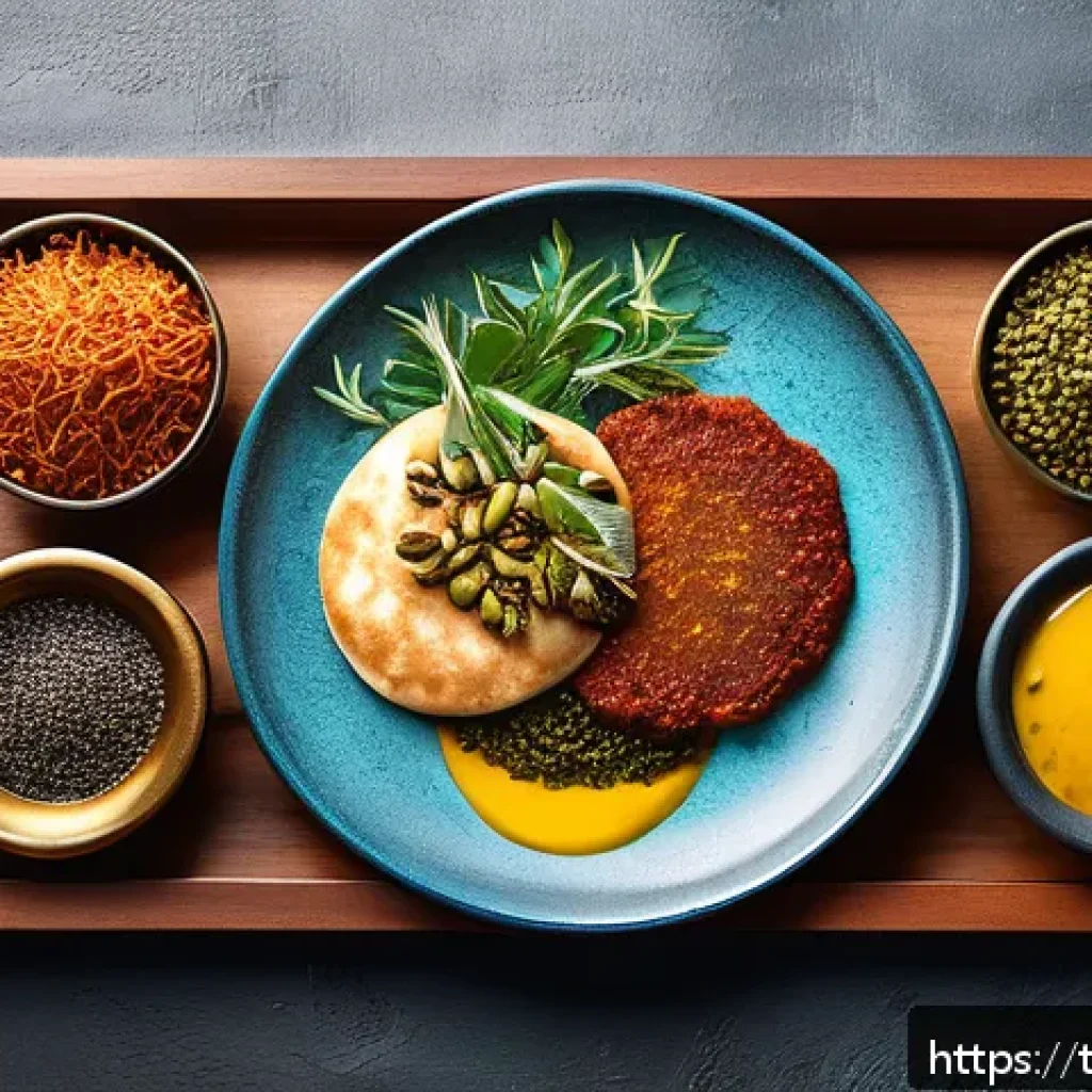 전통 음식의 글로벌화 - A beautifully styled modern Turkish dining table set in an elegant restaurant, featuring traditional...
